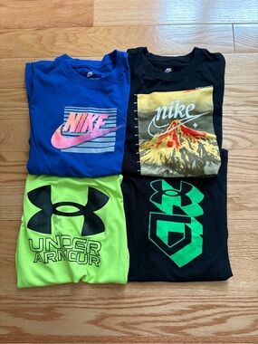 Boys Nike & Under Amour Shirts